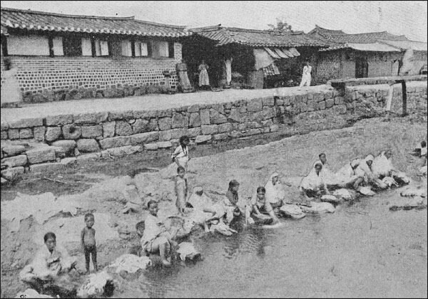 청계천 옛모습.