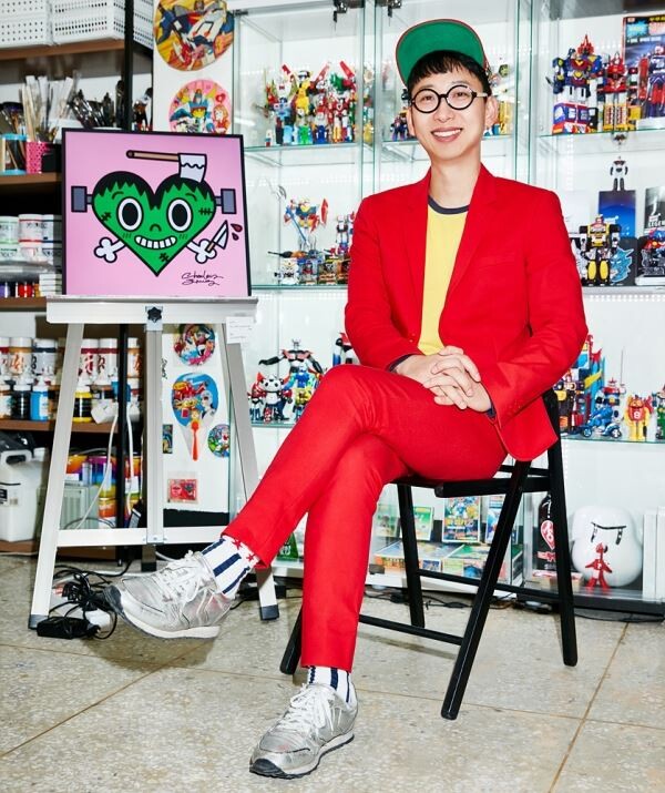 ▲팝아티스트 찰스장(Charles Jang). [사진=CJ CGV]