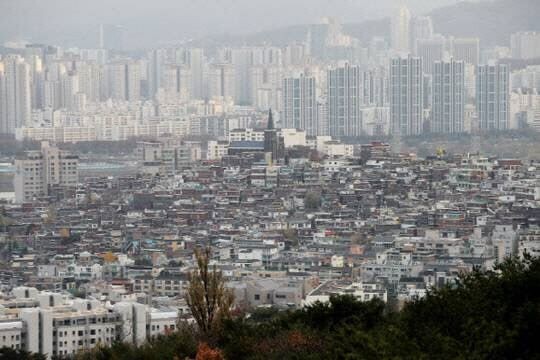 서울 용산구 한남3구역 재개발 사업지역. (사진=연합)