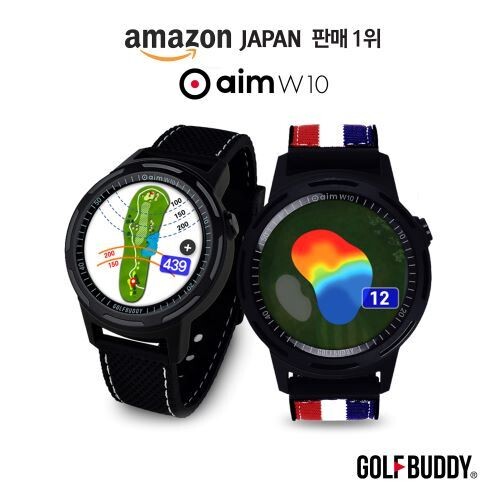 골프버디 aim W10 시계형 골프거리측정기.