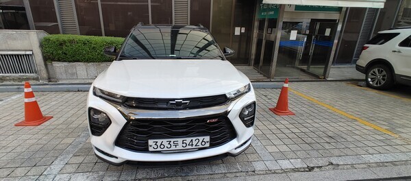 쉐보레 ‘트레일블레이저 RS’. 사진=이범석 기자