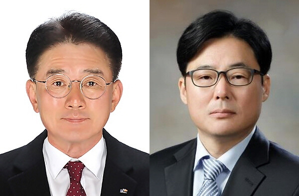 최병윤 인재개발원장(왼쪽)과 구길모 농어촌자원개발원장.