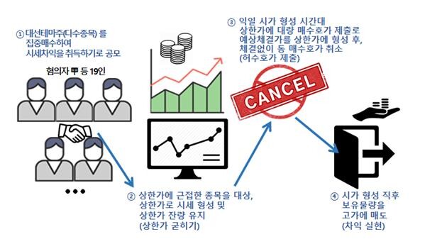 정치테마주 시세조종 사례의 전형./자료=금융감독원