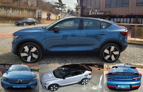 볼보 XC40 리차지와 형제 격인 C40 리차지. 사진=이범석 기자
