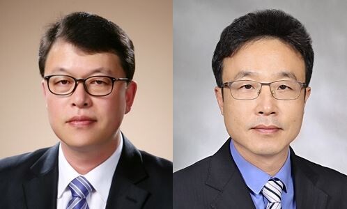 ▲LG생활건강의 김병열 전무(왼쪽), 박선규 전무.