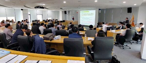 한국농어촌공사는 23일  '환경분야 신기술 신공법 기술 설명회'를 개최했다.[사진제공=농어촌공사]