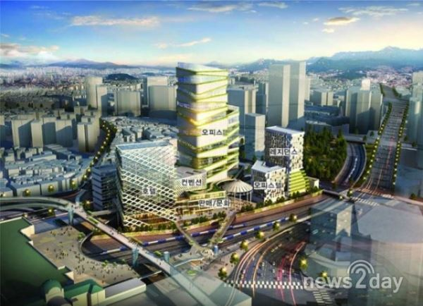 서울역 북부 역세권 개발사업 조감도 [사진제공=코레일]