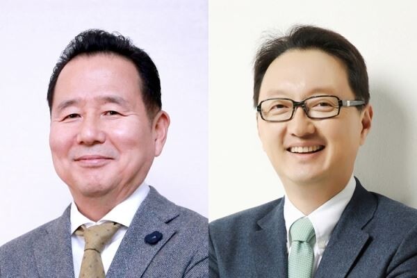 ▲현대백화점그룹은 29일 2020년 정기인사를 단행했다. 이번 인사는 사장단인사에 이어 60년대생, 성과주의를 중심으로 이뤄졌다. (사진 왼쪽부터) 나명식 현대백화점부사장, 조준행 한섬 부사장. [사진=현대백화점그룹]