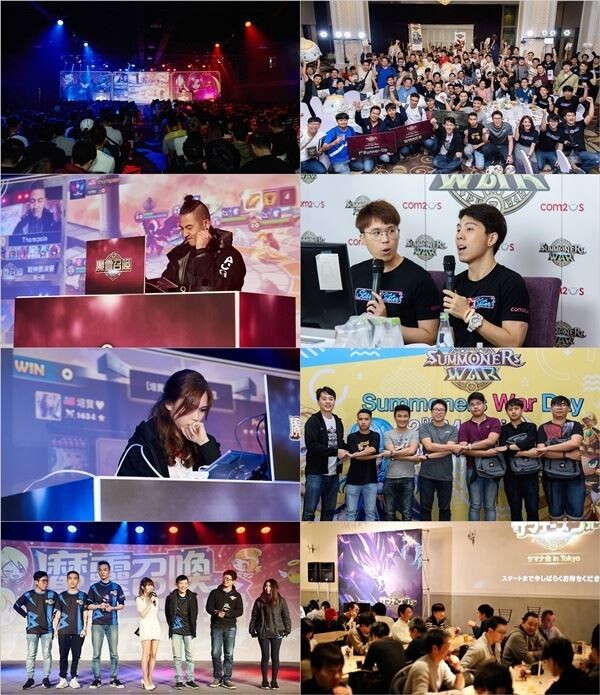 컴투스는 인기 모바일 RPG '서머너즈 워'가 태국 대만 베트남 일본 등 아시아 곳곳에서 다양한 온 오프라인 행사로 현지 유저와 소통을 활발히 이어가고 있다고 21일 밝혔다.